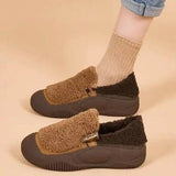 kamames kamames Shoes Women's 2023 Autumn New Velvet Soft-Soled Women's Shoes Lazy Shoes With One Foot On Casual Beans Cotton-Padded Shoes