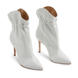 kamames High-Heeled, Large-Size Women's Shoes With Ankle Boots And Fashionable Short Boots