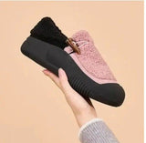 kamames kamames Shoes Women's 2023 Autumn New Velvet Soft-Soled Women's Shoes Lazy Shoes With One Foot On Casual Beans Cotton-Padded Shoes