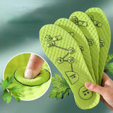 kamames Deodorant Insole Shoe Pads Palmilha 3D Foot Acupressure Insole Men Women Soft Breathable Sports Cushion Inserts