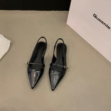 kamames kamames Shoes 2023 New Spring And Summer Pointed Temperament Small Single Shoes