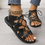 kamames kamames Size Women's Shoes In The Summer Of 2024, The New Strapped Fish Mouth Flat-Soled Roman Shoes Leisure Women's Sandals
