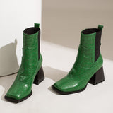 kamames New Winter High Quality Women Ankle Boots Zip Pointed Toe High Heels Female Boots Party Shoes Women boots botines mujer