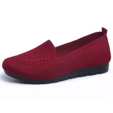 kamames New Autumn Hot Women's Flats Woman Shoes Comfort Ladies Shoe Loafers Female Breathable Mesh Slip On Casual Women Footwear