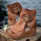 kamames Shoes Women's Summer High-Heeled Fashion Shoes 2023 New High Heels Cool Boots Thick Soles Fish Mouth Sandals Size 40