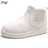 kamames Snow Boots For Women Women's Low Shoes Flat Heel Booties Ladies Winter Footwear Boots-women Luxury Designer Round Toe