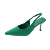 kamames kamames 2023 New Pointed Thin Heel Single Heel After Empty Head Sandal Muller Shoes