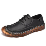 kamames kamames Men's Baotou Leather Shoes In Spring Korean Sports Trend Daily Casual Shoes Collision-Proof Men's Shoes