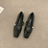 kamames Sole Shoes Children's Spring, Autumn And Summer 2024 New Style Design Feeling Mary Jane Women's Shoes Gentle Wind Evening Shoes