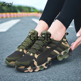 kamames new Camouflage Fashion Sneakers Women Breathable Casual Shoes Men Army Green Trainers Plus Size 34-44 Lover Shoes