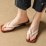kamames kamames Women's Shoes 2024 Summer New Simple Color Slope Slippers Women's Summer Fashion Wear Temperament Slippers