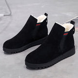 kamames kamames Add Warm Cotton Boots 2023 Korean Cotton Shoes Women's Fashion Platform Women's Big Cotton Shoes