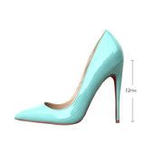 kamames Thin High Heels Women Dress Shoes 8/10/12 cm Heels Stilettos Women Pumps Party Shoes Summer Color QP003 ROVICIYA