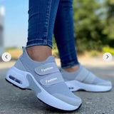 kamames Women Shoes 2022 New Fly Weave Platform Sneakers Women Breathable Casual Sport Shoes Women Flats zapatillas muje