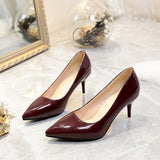 kamames 2023 New Fashion Sandals, Thin High Heels, Shallow Mouth Covers, Single Shoes, Pointed Spot Fashion High Heels