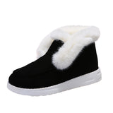 kamames Women's Shoes 2024 Winter New Large Size Women's Shoes 35-43 Low-Top Casual Women's Cotton Shoes Spot