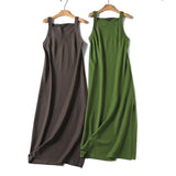 kamames New Spring Holiday Style Forked Suspender Dress 06695100527