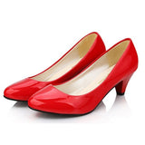 kamames The Spring And Autumn Of 2024, The New Round-Headed Women's Shoes, Large-Size Single Shoes, Thick Heels, Mother Shoes, Etiquette, Professional Work Shoes Are In Stock.