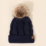 Lightweight Ribbed Knit Beanie - Soft, Warm, and Coldproof with Toggle Closure - Perfect for Women in Autumn and Winter