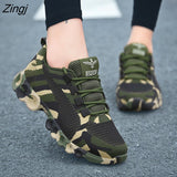 kamames new Camouflage Fashion Sneakers Women Breathable Casual Shoes Men Army Green Trainers Plus Size 34-44 Lover Shoes