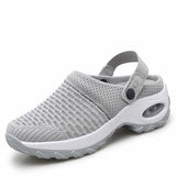 Fashion Women Slippers Outdoor Sport Sandals Air Mesh Breathable Slippers Garden Home Comfy Casual Beach Running Anti-Slip Shoes