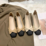 kamames Shoes Ladle Shoes Soft Soles Evening Wind Gentle Mary Jane Women's Shoes 2024 New Spring Shallow-Mouthed Grandma Shoes