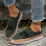 kamames Single Shoes, Tassel, Fashion, Casual Shoes, Happy Shoes, Lazy Shoes, Women's Shoes.