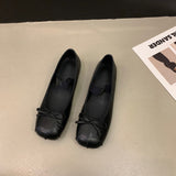 kamames Pink Ballet Shoes Fairy Shoes 2024 New Spring Vintage Satin Silver Mary Jane Shoes