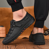 kamames kamames Handmade Shoes For Men's Outdoor Casual Shoes British Breathable Daddy Leather Shoes Big-Size Men's Shoes