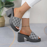 kamames kamames Size Summer Sandals, Women's Slope Heels, Thick Soles, Sandals, Waterproof Super High Heels, Thick Heels, Women's Shoes.