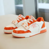 kamames kamames 2023 New Fashion Leisure Children's Sports Shoes Boys' Net Face Medium Children's Velcro Running Shoes For Girls