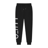 Mens Joggers Pants Autumn Men Sportswear Drawstring Casual Tracksuit Sweatpants Trousers Black white designer Jogger Pants