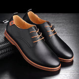 kamames kamames 2251 Young And Middle-Aged British Leather Shoes Beef Tendon Bottom Men's Shoes Flat Large Spot Quick Hair