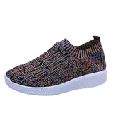 kamames Sports Running Flying Weaving Shoes For Men And Women's New Sports Shoes Korean Version Of Shallow Casual Women's Shoes