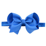 1 PCS Newborn Kids Headband Bows Grosgrain Ribbon Bow Elastic Headwear Headbands Hair Bands DIY Hair Accessories 608