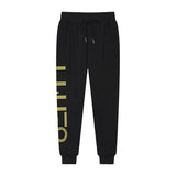 Mens Joggers Pants Autumn Men Sportswear Drawstring Casual Tracksuit Sweatpants Trousers Black white designer Jogger Pants