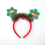 2021 New Year Women Girls Cute Christmas Antlers Santa Claus Hairbands Sweet Hair Decorate Headband Fashion Hair Accessories