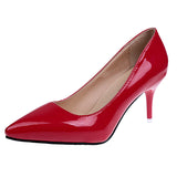 kamames 2023 New Fashion Sandals, Thin High Heels, Shallow Mouth Covers, Single Shoes, Pointed Spot Fashion High Heels