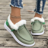 kamames Size 2024 Autumn And Winter New Thick-Soled Snow Boots With Plush And Thicker Hair To Keep Warm And Sew Cotton Shoes