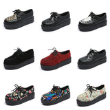 kamames Spring New Style Chaojiahara Thick-Soled Pastry Shoes Magazine British Retro Style Single Shoes Women's Shoes