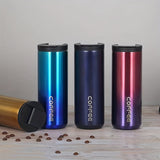 500ml Premium 304 Stainless Steel Double-Wall Insulated Travel Coffee Cup - Lightweight & Durable for Outdoor Adventures, Ideal for Camping, Hiking & Gifts