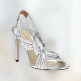 kamames Size Fashion Two-Color Spliced Cross-Set Shoes Fine High-Heeled Sandals Chengdu Fashion Women's Shoes
