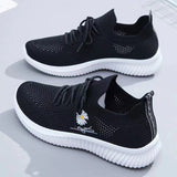 kamames kamames Women's Flying Weaving Small White Coconut Single Shoes Leisure Sports Running Tide Shoes Girls' Money 2023 New Spring And Autumn Versatile
