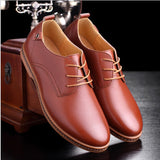 kamames kamames Many Young And Middle-Aged British Leather Shoes Beef Tendon Bottom Men's Shoes Flat Large Spot Quick Hair