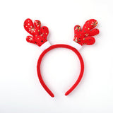 2021 New Year Women Girls Cute Christmas Antlers Santa Claus Hairbands Sweet Hair Decorate Headband Fashion Hair Accessories