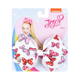 JOJO Bows Jojo Siwa Rainbow Printed Knot Ribbon Bow For Girls Handmade Boutique Hair Clip Children Hair Accessories