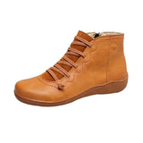 kamames Winter Women's Shoes New Fashion Side Zipper Non-slip Wear-resistant Ankle Boots Large Size High-top Casual Short Boots