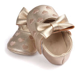 kamames Boy Girl Breathable Bow Design Anti-Slip Shoes Casual Sneakers Toddler Soft Soled First Walkers