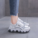 kamames kamames Version Of Web Celebrity Fashion Dad Shoes Female 2024 Spring And Summer Leisure Sports Shoes Female Thick Platform Retro Student Running Shoes