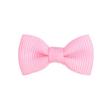 20Pcs/lot 1.3 inches Solid Ribbon Hair Bows With Clip For Girls Mini Hairpins Boutique Barrettes Headwear Kids Hair Accessories